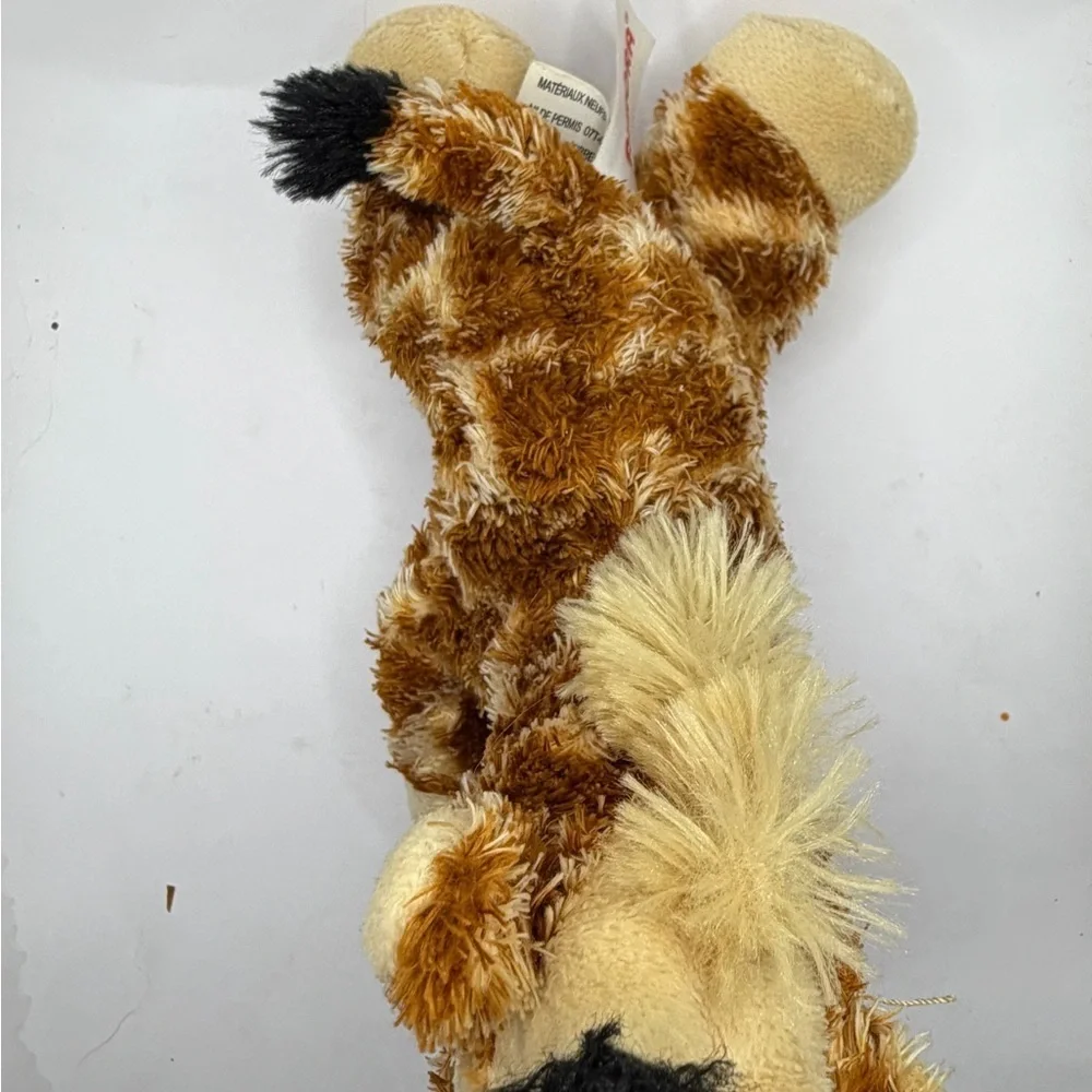 Plush Giraffe Stuffed Animal Toy - Brown and Cream